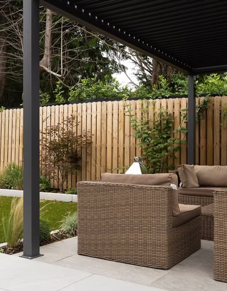 Custom pergola and exterior
